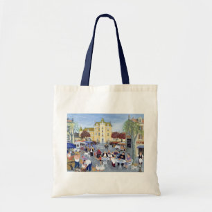 Bolsa Tote Praça da cidade em Borgonha
