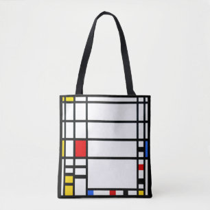 Bolsa Tote Praça de Tralgar - Piet Mondrian - Arte Moderna