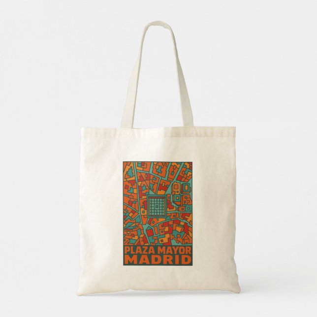 Bolsa Tote Praça Mayor de Madrid (Verso)