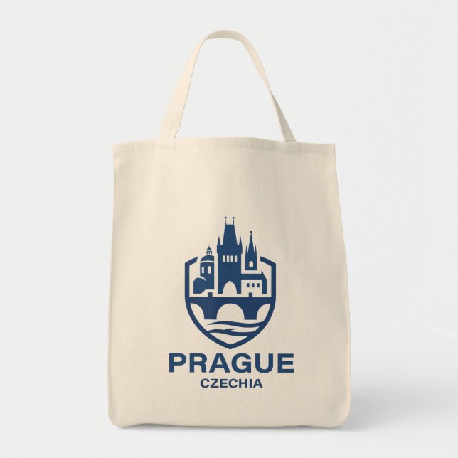 Bolsa Tote Prague Czechia Europe (Frente)