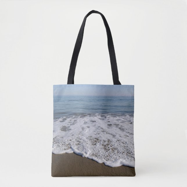 Bolsa Tote Praia/Areia/Ondas (Frente)