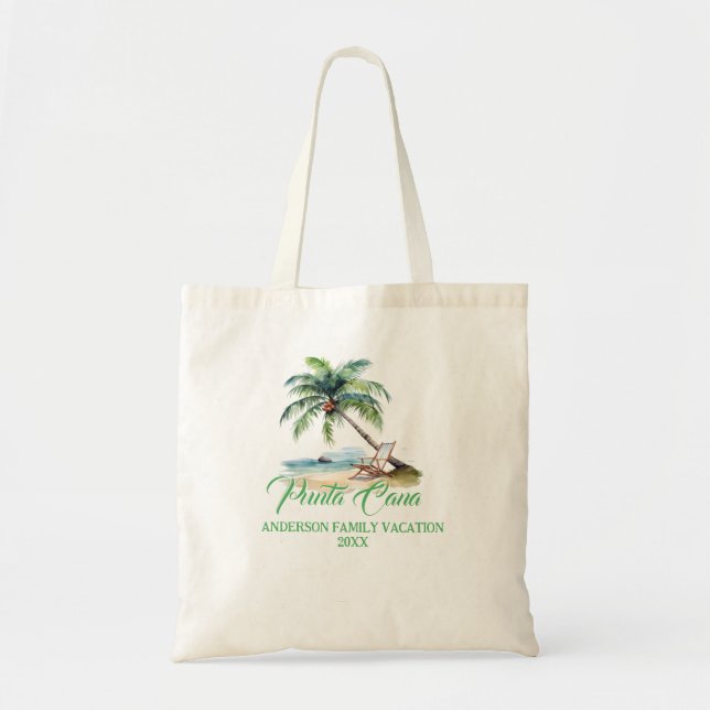 Bolsa Tote Praia Custom Punta Cana  (Frente)