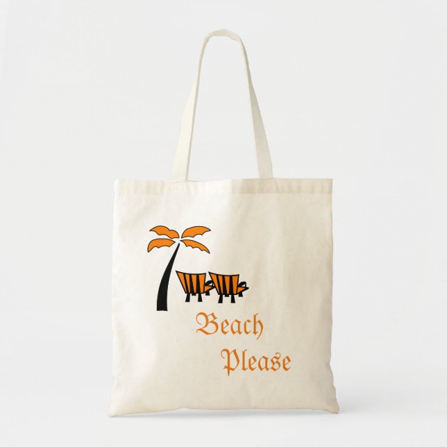 Bolsa Tote Praia da Árvore Palm (Frente)