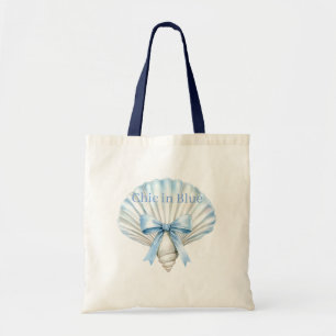 Bolsa Tote Praia da Concha Azul Chic