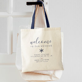 Bolsa Tote Praia da Estrela do Mar Boas-vindas Casamento
