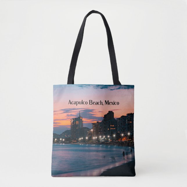 Bolsa Tote Praia de Acapulco, México (Frente)