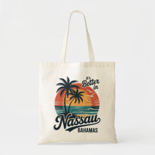 Bolsa Tote Praia de Nassau Bahamas Verão
