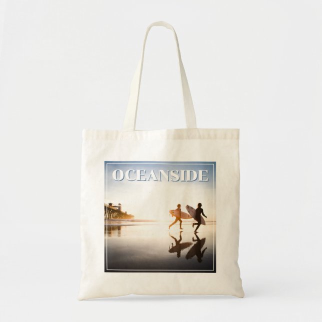 Bolsa Tote Praia de Oceanside (Frente)