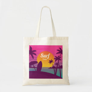 Bolsa Tote praia de surf roxa