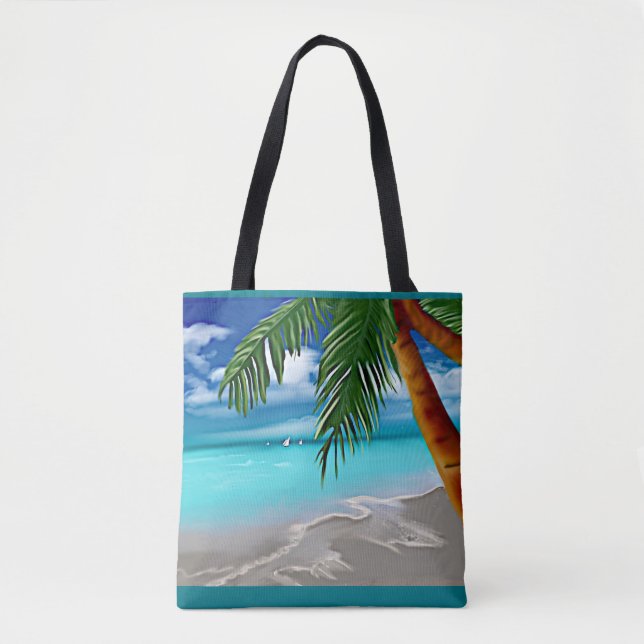 Bolsa Tote Praia de Takemeaway (Frente)