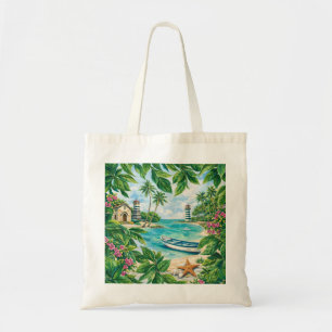 Bolsa Tote Praia do Farol Tropical Bayahibe