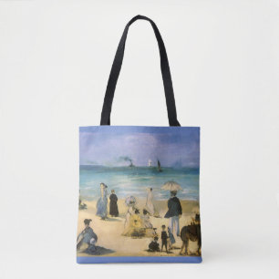 Bolsa Tote Praia em Boulogne de Edouard Manet, Arte Antiga