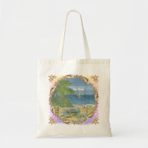 Bolsa Tote Praia Lugar Feliz