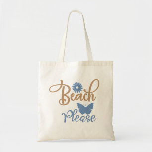 Bolsa Tote Praia, por favor