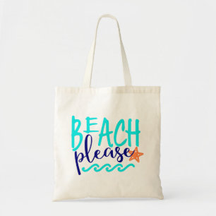 Bolsa Tote Praia por favor