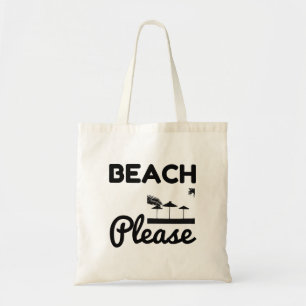 Bolsa Tote Praia, por favor