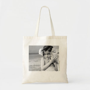Bolsa Tote Praia Seashelly pela sacola do litoral