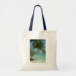 Bolsa Tote Praia Tropical Areia Sol Água Ondas Surf Arte