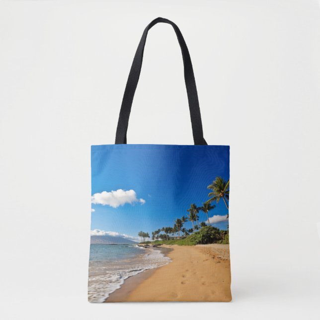 Bolsa Tote Praias Tropicais | Wailea, Maui, Havaí (Frente)