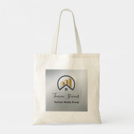 Bolsa Tote Prata de Glamor | Imobiliário Preto e Branco