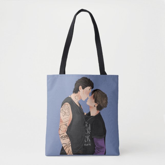Bolsa Tote Prata Doce St Cobalto (Frente)