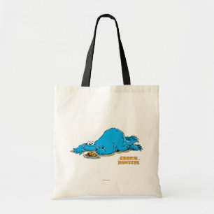 Bolsa Tote Prato de biscoitos do Monstro Come-Biscoitos Vinta