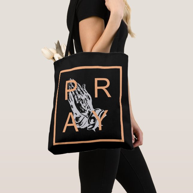 BOLSA TOTE PRAY (Close Up)