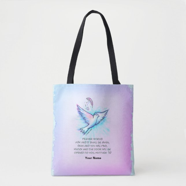 Bolsa Tote Prayer Works Christian tosbag (Frente)