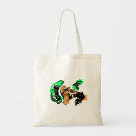 Bolsa Tote Prazer de inverno do lobo