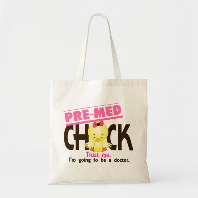 Bolsa Tote Pre-MED pintinho 3 (Frente)