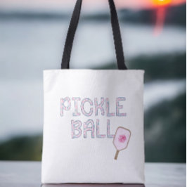Bolsa Tote Pré-Pickleball Personalizado