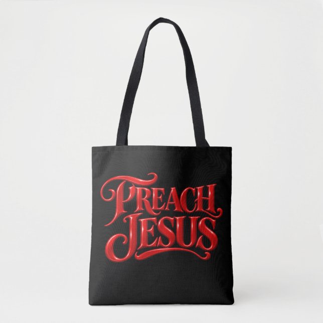 Bolsa Tote Preache Jesus (Frente)