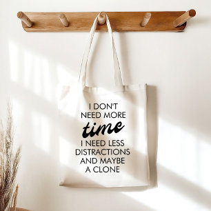 Bolsa Tote Preciso De Um Presente Engraçado Para Pessoas Ocup
