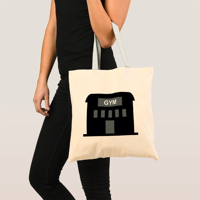 Bolsa Tote Prédio de Ginásio (Criador carregado)