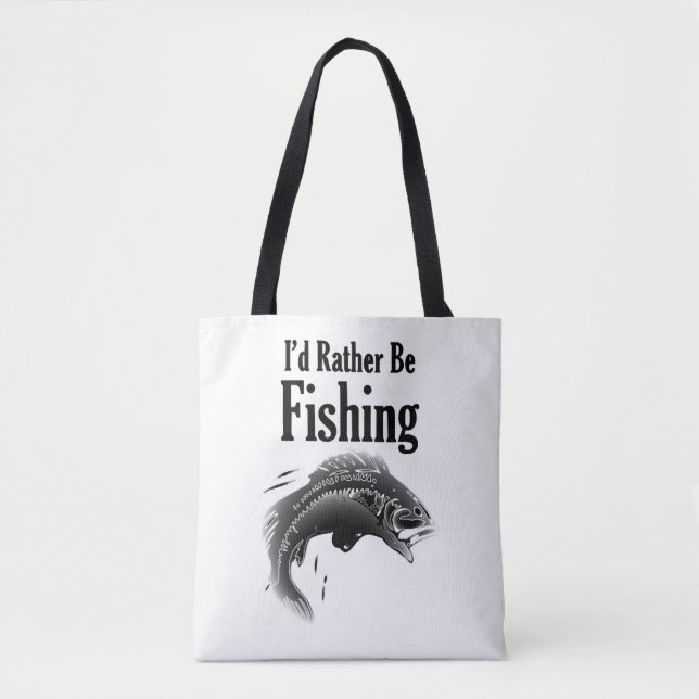Bolsa Tote preferencialmente de pesca ser peixe (Frente)