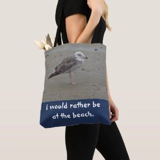Bolsa Tote Preferencialmentes Estarão na Ave de Areia de Seag