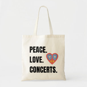 BOLSA TOTE PREOCUPAÇÕES DE AMOR DE PAZ
