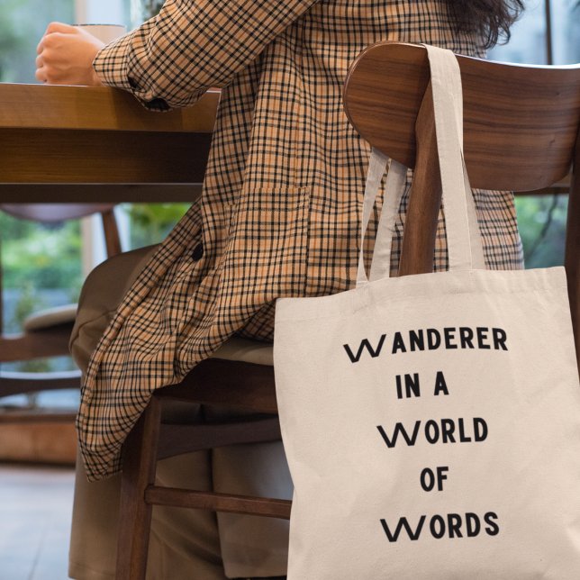 Bolsa Tote Presente Bibliotecário do Livro de Viajantes Liter (Shop now and roam the pages and paths with style and purpose.)