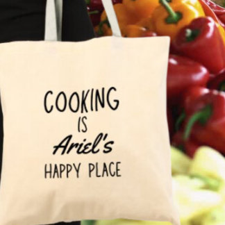 Bolsa Tote Presente Cozinheiro Personalizado Cozinha Feliz Co