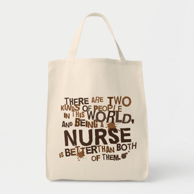 Bolsa Tote Presente da enfermeira (Frente)