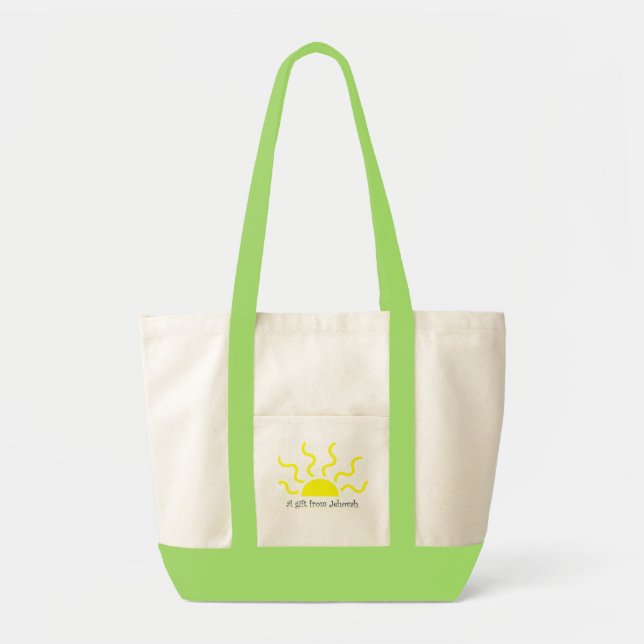 Bolsa Tote Presente da sacola de Jehovah (Frente)