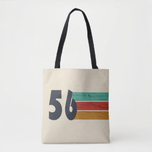 Bolsa Tote Presente de 70º aniversário vintage nascido em 195