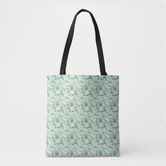 Bolsa Tote Presente de Aniversário | Água Salgada Cura Tudo (Frente)