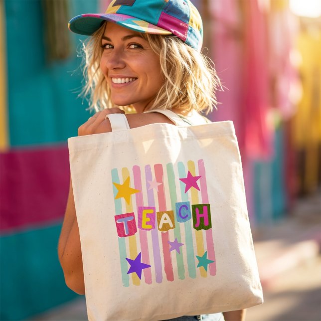 Bolsa Tote Presente de Apreciação para Professores Presente p (Criador carregado)