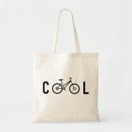 Bolsa Tote Presente de bicicleta de bicicleta minimalista Leg