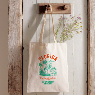 Bolsa Tote Presente de Boas-Vindas de Casamento na Flórida, D