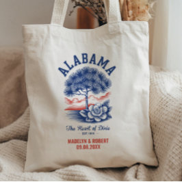 Bolsa Tote Presente de Boas-vindas de Casamento no Alabama pa