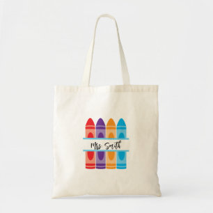 Bolsa Tote Presente de Canvas de professor personalizado para