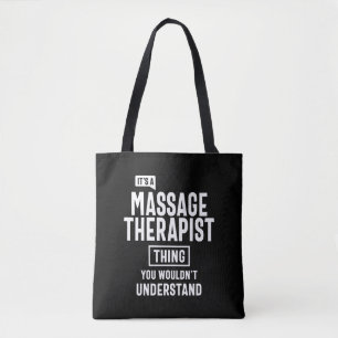 Bolsa Tote Presente de Cargo Terapista de Massagem