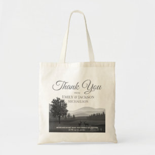 Bolsa Tote Presente de casamento no destino da montanha